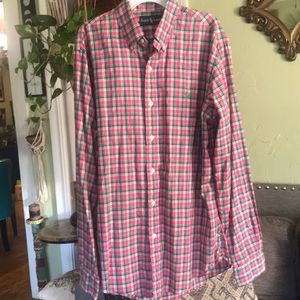 Ralph Lauren Medium Plaid Button Up